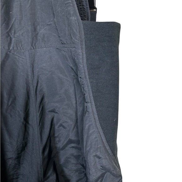 Obermeyer Ski Bib Overalls Obermeyer Wimen Sz 12 Black Snow Pants Vintage - Picture 6 of 11